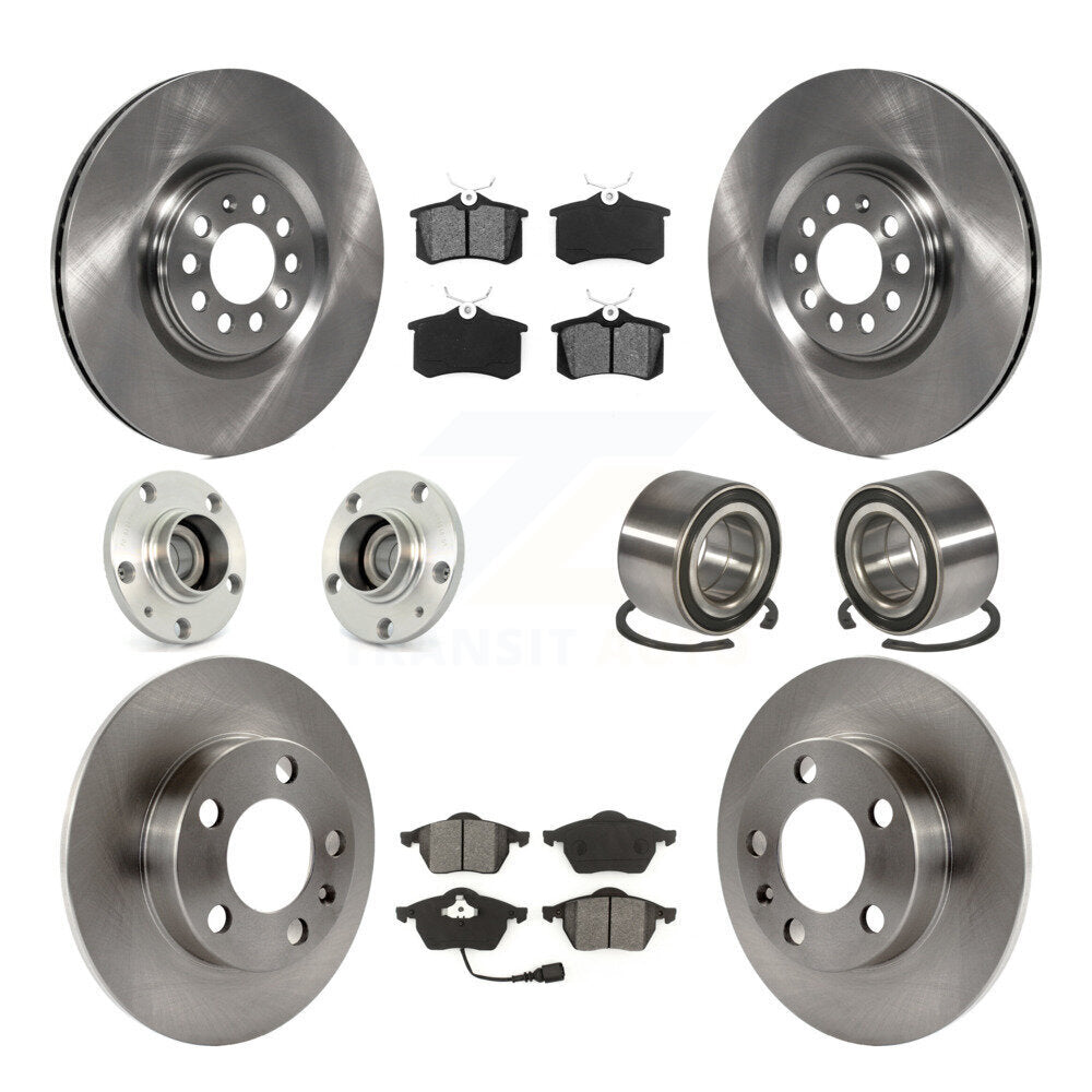[Avant + Arrière] Kit de Roulement de roue pour 2000-2006 Audi TT KBB-106519