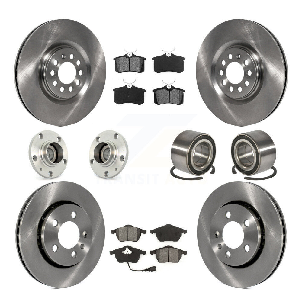 [Avant + Arrière] Kit de Roulement de roue pour Volkswagen Golf Audi TT Quattro KBB-106520