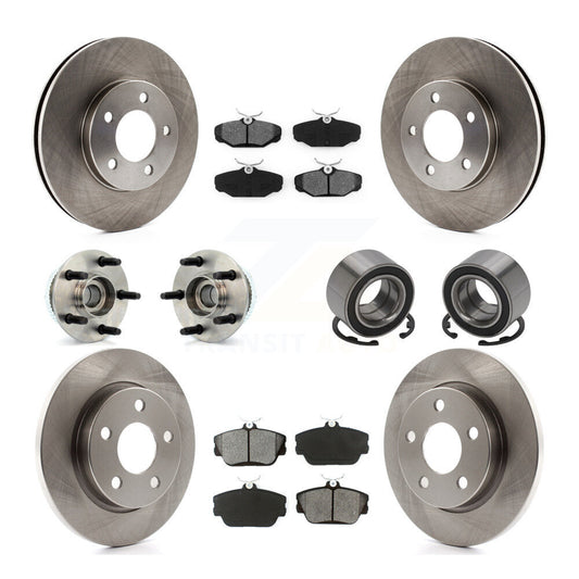 [Avant + Arrière] Kit de Roulement de roue pour 1994-1995 Ford Taurus SHO avec rear brakes KBB-106526