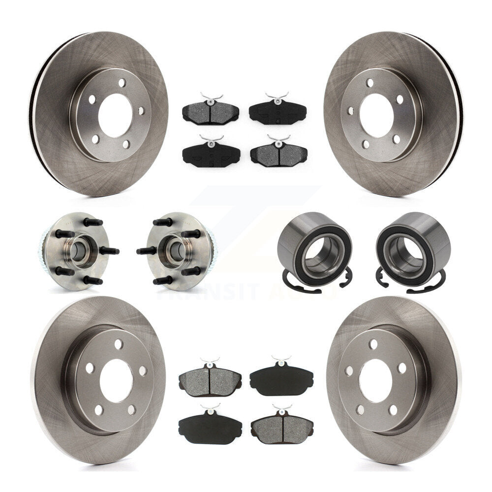 [Avant + Arrière] Kit de Roulement de roue pour Ford Taurus Mercury Sable Lincoln Continental KBB-106527