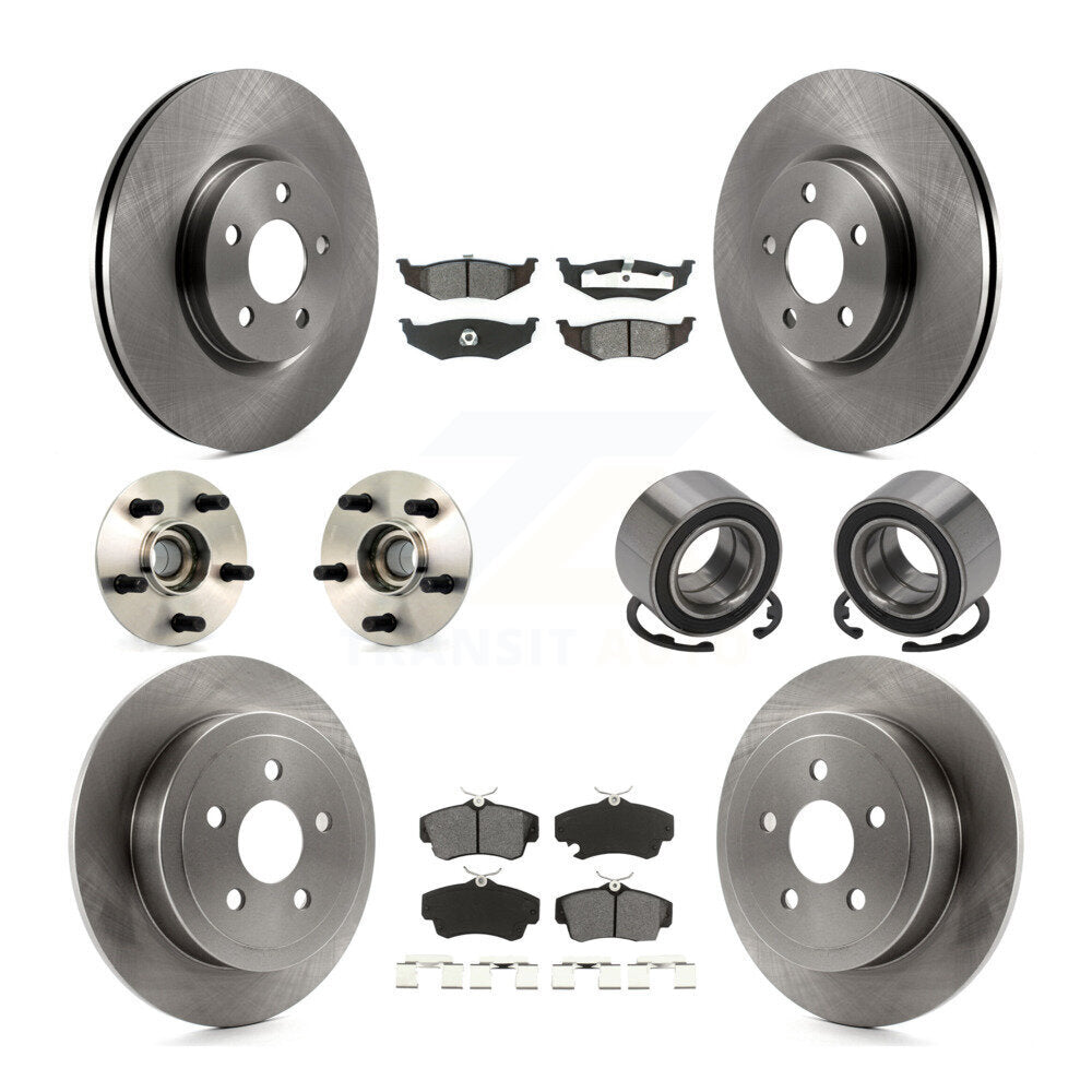 [Avant + Arrière] Kit de Roulement de roue pour Chrysler PT Cruiser KBB-106531