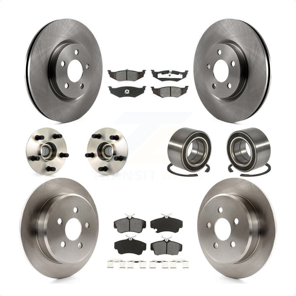 [Avant + Arrière] Kit de Roulement de roue pour 2003-2007 Chrysler PT Cruiser Naturally Aspirated KBB-106532 par Transit Auto