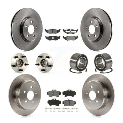 [Avant + Arrière] Kit de Roulement de roue pour 2003-2007 Chrysler PT Cruiser Naturally Aspirated KBB-106532 par Transit Auto