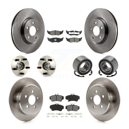 [Avant + Arrière] Kit de Roulement de roue pour 2003-2007 Chrysler PT Cruiser Naturally Aspirated KBB-106532