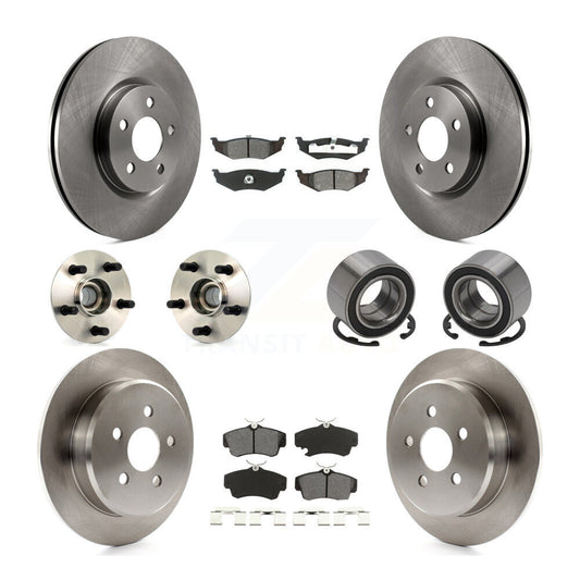 [Avant + Arrière] Kit de Roulement de roue pour 2003-2007 Chrysler PT Cruiser Naturally Aspirated KBB-106532