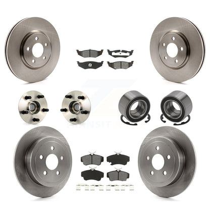 [Avant + Arrière] Kit de Roulement de roue pour 2008-2009 Chrysler PT Cruiser Turbocharged KBB-106533