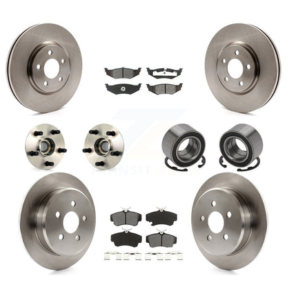 [Avant + Arrière] Kit de Roulement de roue pour 2007 Chrysler PT Cruiser Turbocharged KBB-106534