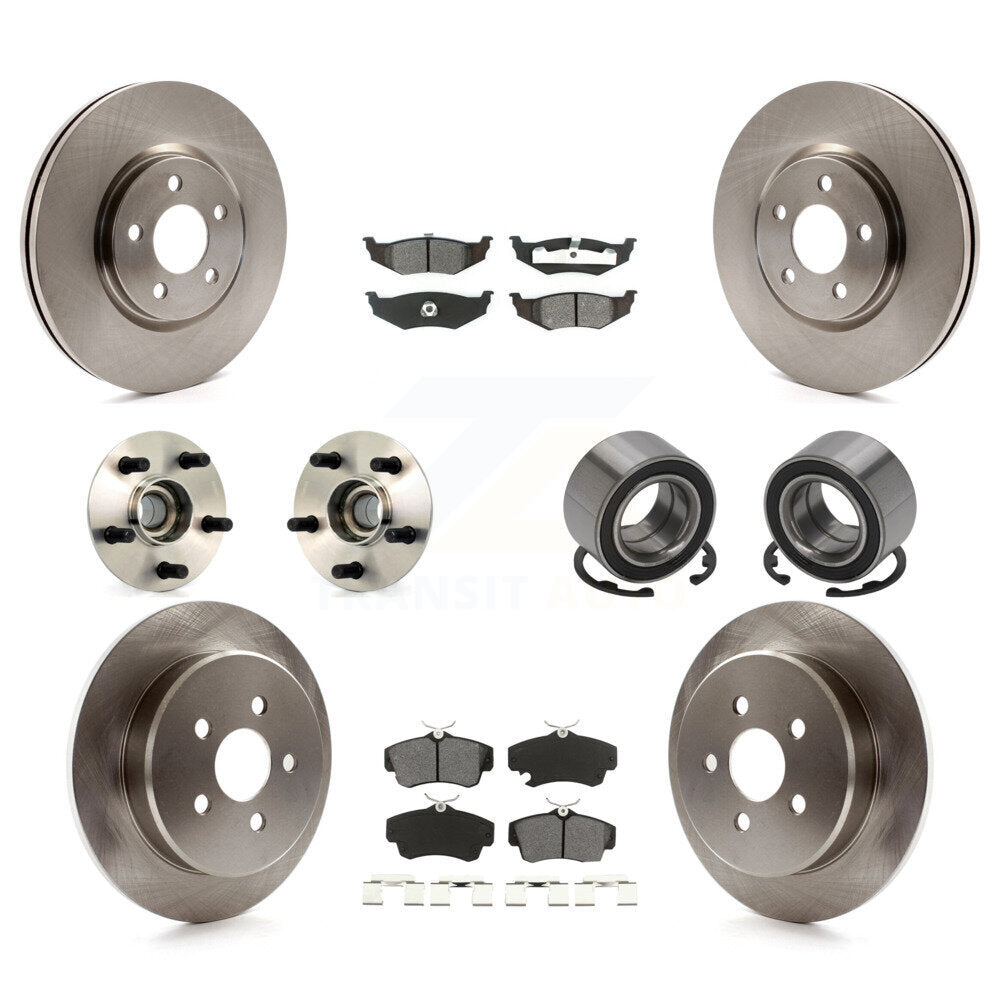 [Avant + Arrière] Kit de Roulement de roue pour Chrysler PT Cruiser Dodge Neon KBB-106535