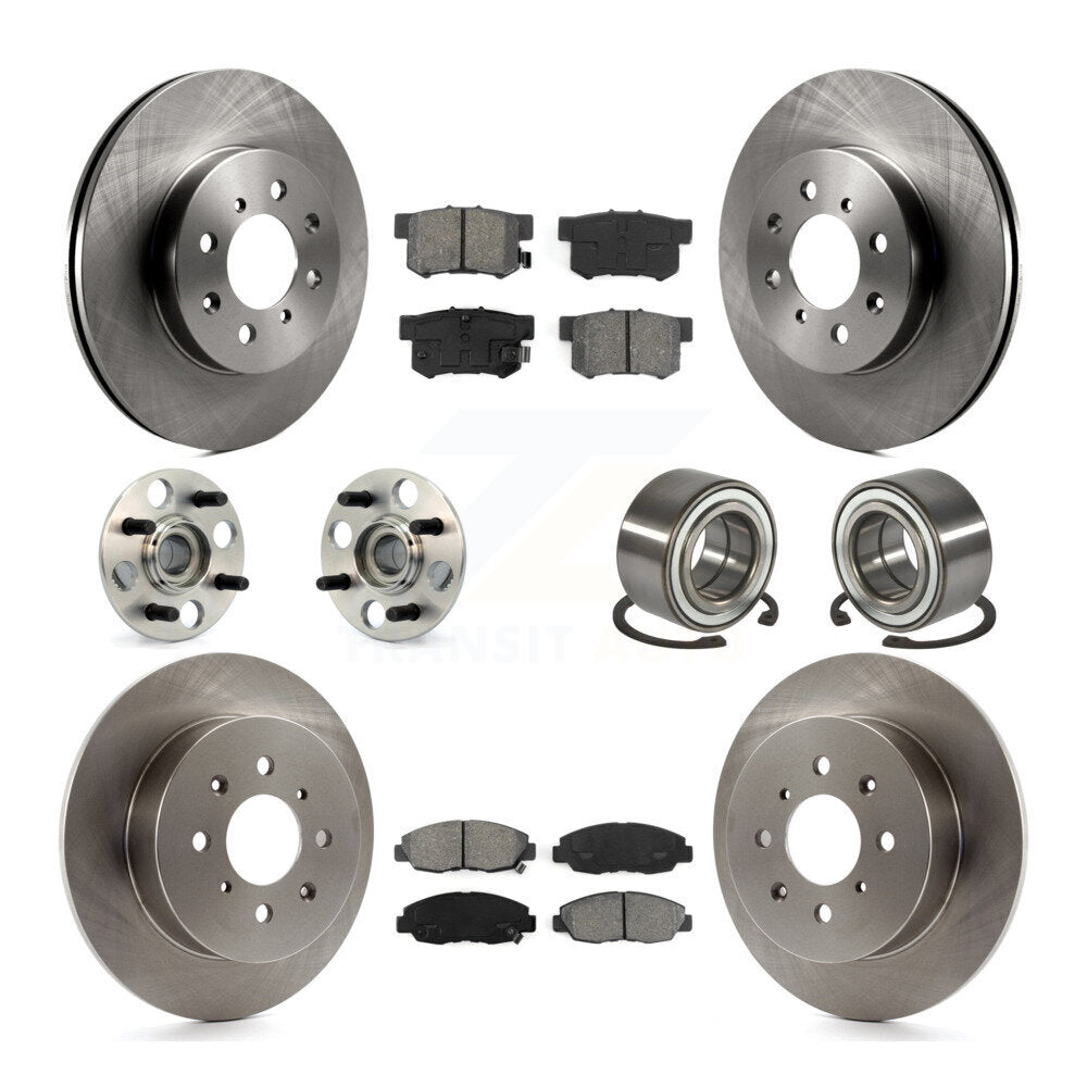 [Avant + Arrière] Kit de Roulement de roue pour 2001-2005 Acura EL KBB-106538