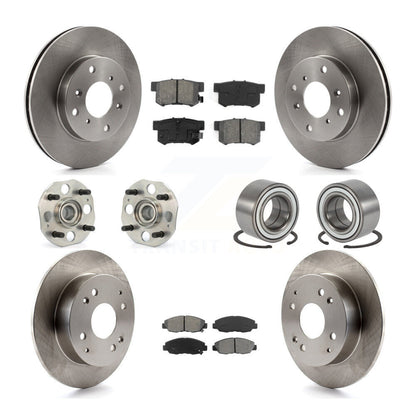 [Avant + Arrière] Kit de Roulement de roue pour 1998-2002 Honda Accord Coupe avec 2.3L 4-Wheel ABS KBB-106541