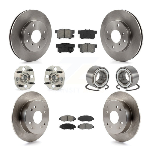 [Avant + Arrière] Kit de Roulement de roue pour 1998-2002 Honda Accord Coupe avec 2.3L 4-Wheel ABS KBB-106541