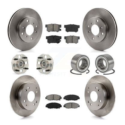 [Avant + Arrière] Kit de Roulement de roue pour 1998-2002 Honda Accord Sedan avec 2.3L 4-Wheel ABS KBB-106542