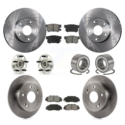 [Avant + Arrière] Kit de Roulement de roue pour 1998-2002 Honda Accord 3.0L avec rear brakes KBB-106543