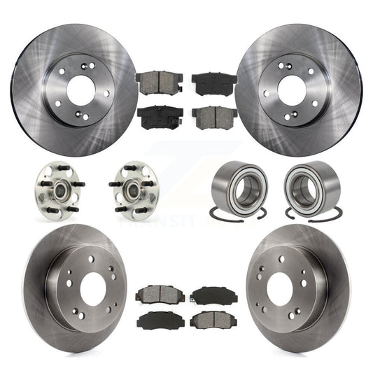 [Avant + Arrière] Kit de Roulement de roue pour 1998-2002 Honda Accord 3.0L avec rear brakes KBB-106543