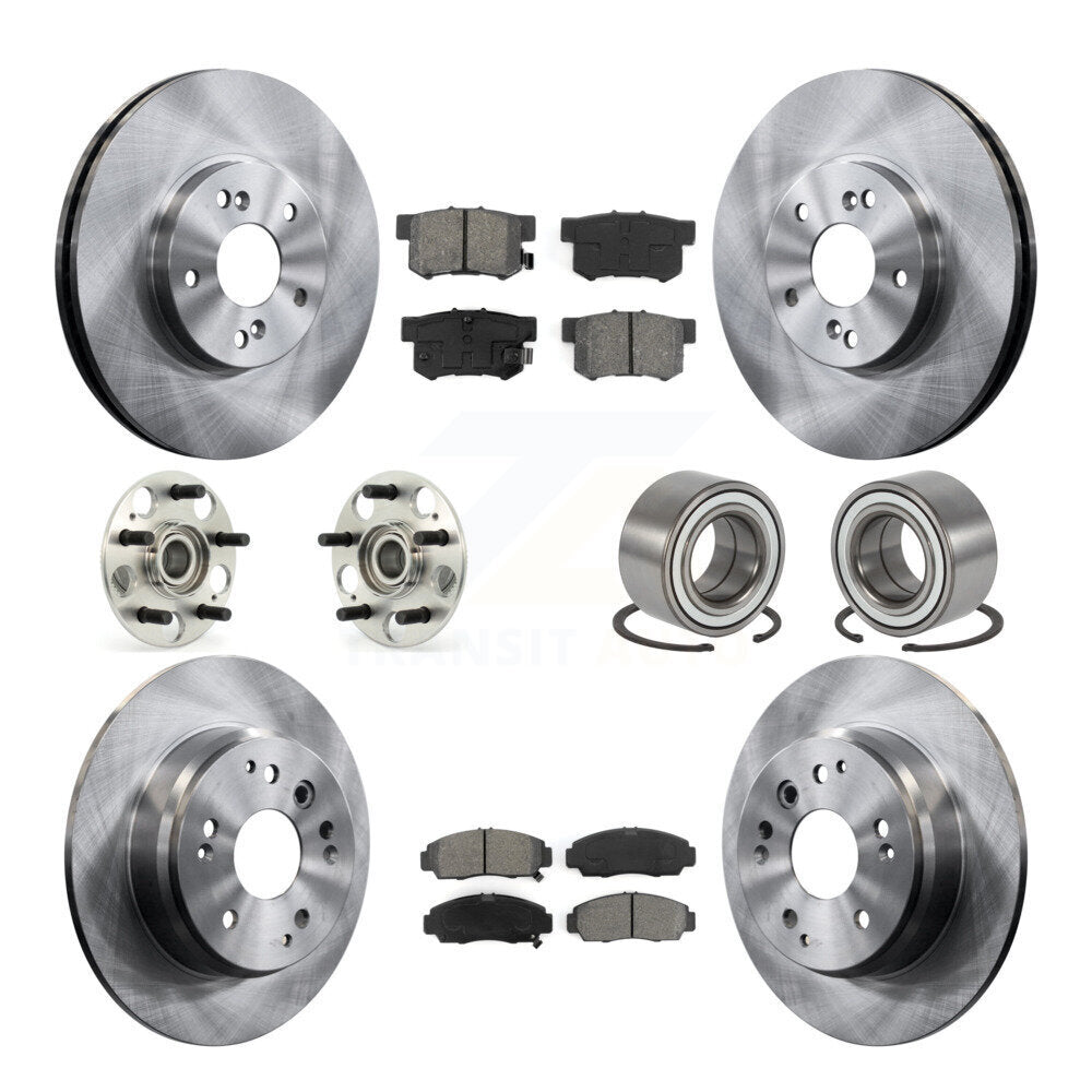 [Avant + Arrière] Kit de Roulement de roue pour 1999-2003 Acura TL KBB-106544