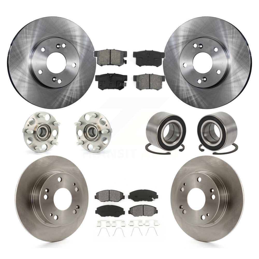 [Avant + Arrière] Kit de Roulement de roue pour Honda Accord Excluding Vehicles Built Canadian Market KBB-106558