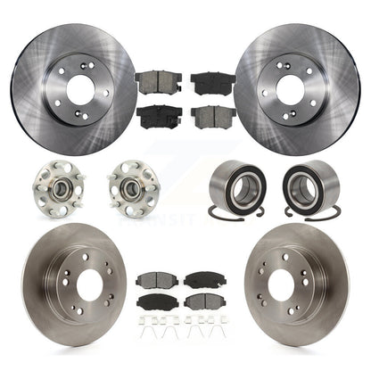 [Avant + Arrière] Kit de Roulement de roue pour Honda Accord Excluding Vehicles Built Canadian Market KBB-106558