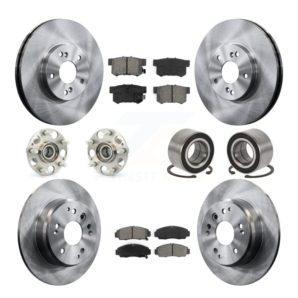 [Avant + Arrière] Kit de Roulement de roue pour Acura TL KBB-106561