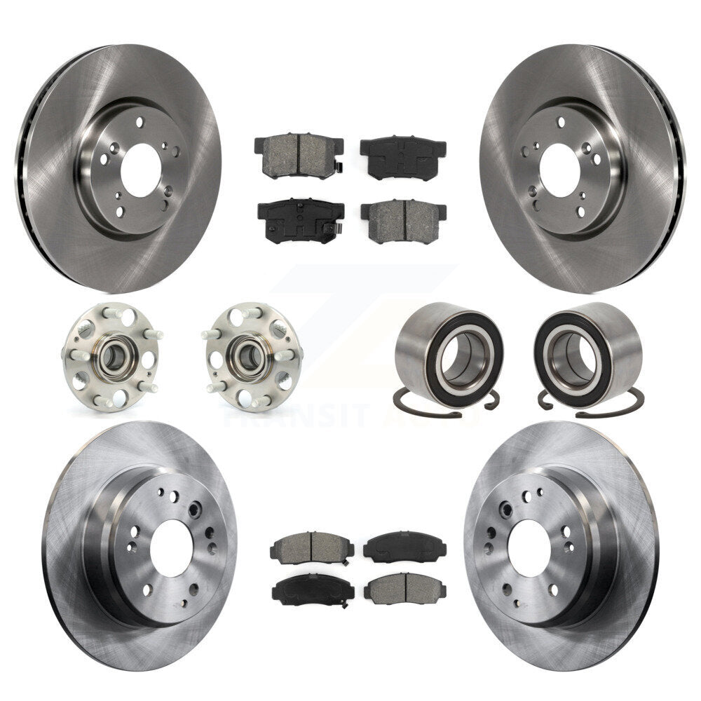 [Avant + Arrière] Kit de Roulement de roue pour 2004-2005 Acura TL Automatic transmission KBB-106562