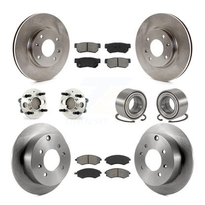 [Avant + Arrière] Kit de Roulement de roue pour 2004 Hyundai Sonata 4-Wheel ABS To 09 03 KBB-106568