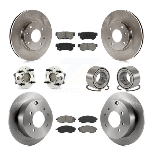 [Avant + Arrière] Kit de Roulement de roue pour 2004 Hyundai Sonata 4-Wheel ABS To 09 03 KBB-106568