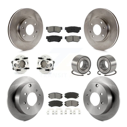 [Avant + Arrière] Kit de Roulement de roue pour Kia Optima Hyundai Sonata Magentis 4-Wheel ABS KBB-106569