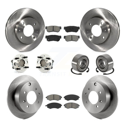 [Avant + Arrière] Kit de Roulement de roue pour Hyundai Sonata Kia Optima Magentis 4-Wheel ABS KBB-106571