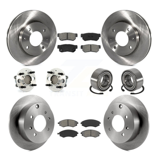 [Avant + Arrière] Kit de Roulement de roue pour Hyundai Sonata Kia Optima Magentis 4-Wheel ABS KBB-106571