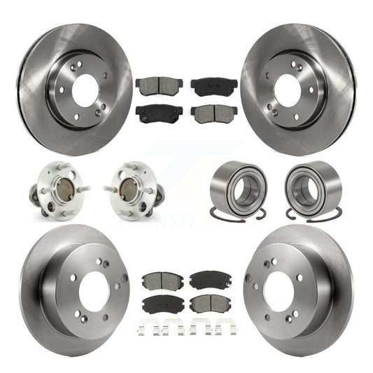 [Avant + Arrière] Kit de Roulement de roue pour 2005 Hyundai Sonata Non-ABS From 03 01 05 KBB-106572