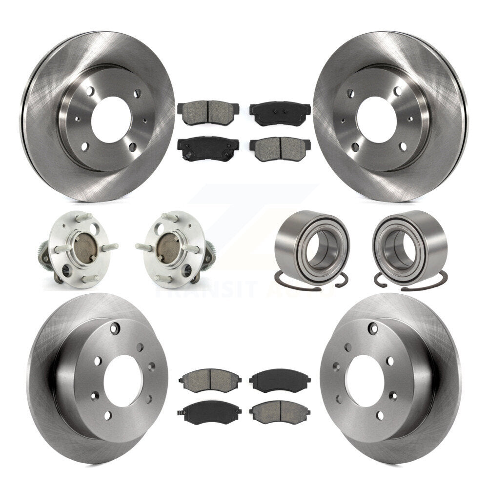 [Avant + Arrière] Kit de Roulement de roue pour Hyundai Sonata Non-ABS KBB-106573