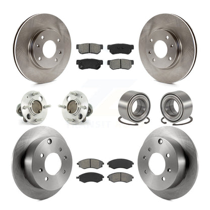 [Avant + Arrière] Kit de Roulement de roue pour 2004 Hyundai Sonata Non-ABS To 09 03 KBB-106574