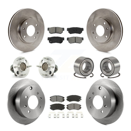 [Avant + Arrière] Kit de Roulement de roue pour Kia Optima Hyundai Sonata Magentis Non-ABS KBB-106575