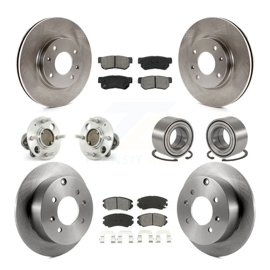 [Avant + Arrière] Kit de Roulement de roue pour Kia Optima Hyundai Sonata Magentis Non-ABS KBB-106575