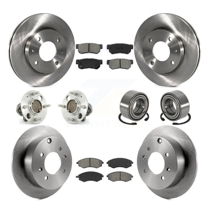 [Avant + Arrière] Kit de Roulement de roue pour Hyundai Sonata Kia Optima Magentis Non-ABS KBB-106577