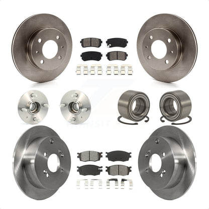 [Avant + Arrière] Kit de Roulement de roue pour 2006 Hyundai Accent Hatchback avec Non-ABS KBB-106578 par Transit Auto