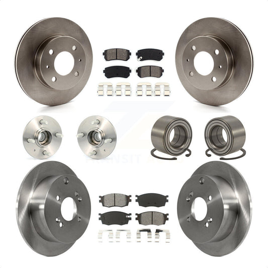 [Avant + Arrière] Kit de Roulement de roue pour 2006 Hyundai Accent Hatchback avec Non-ABS KBB-106578 par Transit Auto