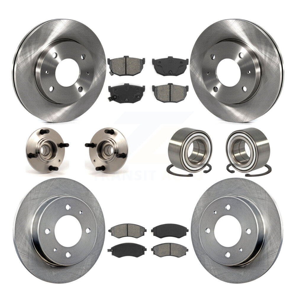 [Avant + Arrière] Kit de Roulement de roue pour Hyundai Elantra KBB-106579