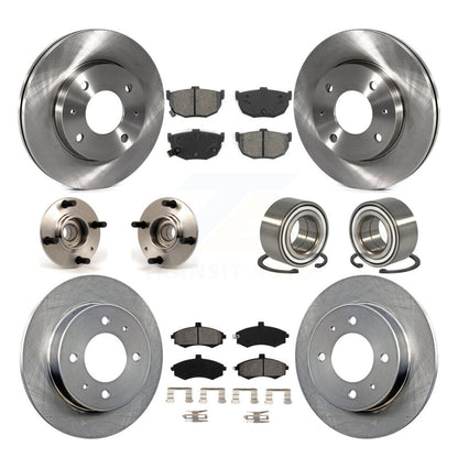 [Avant + Arrière] Kit de Roulement de roue pour Hyundai Elantra rear brakes avec Non-ABS KBB-106580