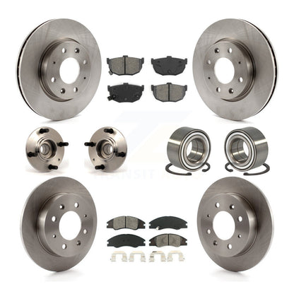[Avant + Arrière] Kit de Roulement de roue pour 2005-2009 Kia Spectra Spectra5 Non-ABS KBB-106581