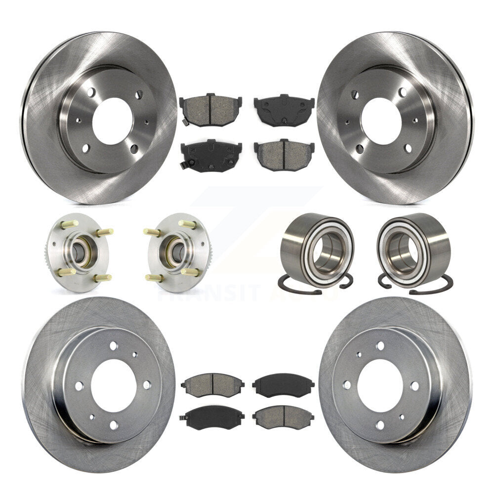[Avant + Arrière] Kit de Roulement de roue pour Hyundai Elantra KBB-106582