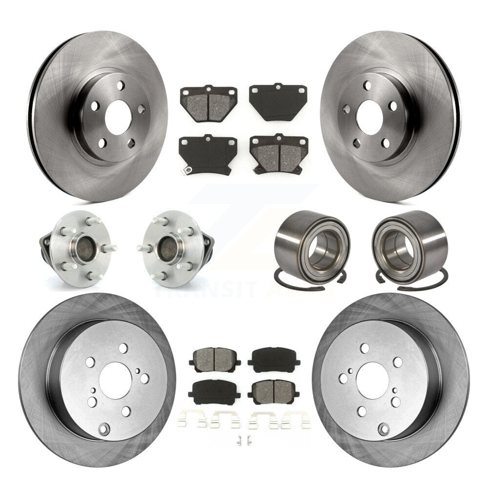 [Avant + Arrière] Kit de Roulement de roue pour Toyota Corolla Matrix Pontiac Vibe KBB-106590