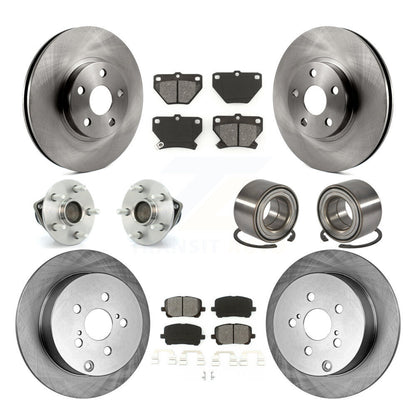[Avant + Arrière] Kit de Roulement de roue pour Toyota Corolla Matrix Pontiac Vibe KBB-106590
