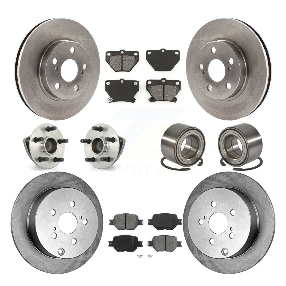 [Avant + Arrière] Kit de Roulement de roue pour 2001 Toyota Celica GT avec Non-ABS KBB-106591
