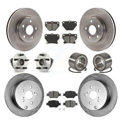 [Avant + Arrière] Kit de Roulement de roue pour 2001 Toyota Celica GT avec Non-ABS KBB-106591