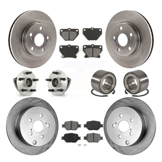 [Avant + Arrière] Kit de Roulement de roue pour 2001 Toyota Celica GT avec Non-ABS KBB-106591