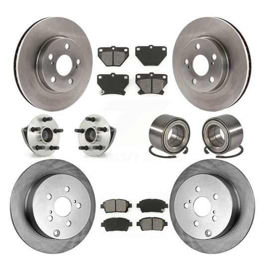 [Avant + Arrière] Kit de Roulement de roue pour 2000 Toyota Celica GT avec Non-ABS KBB-106592