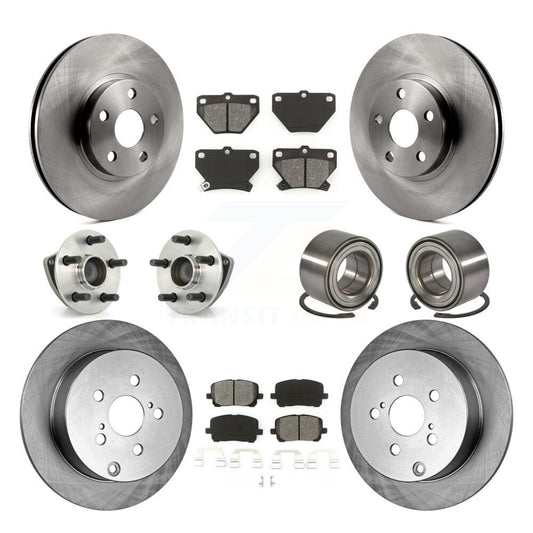 [Avant + Arrière] Kit de Roulement de roue pour Toyota Matrix Pontiac Vibe FWD avec Non-ABS KBB-106594