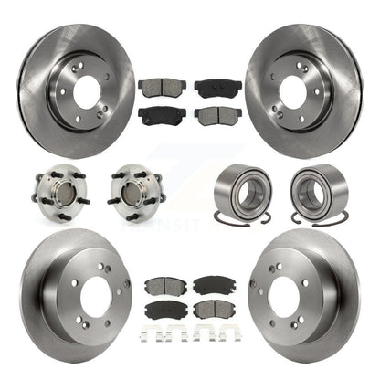 [Avant + Arrière] Kit de Roulement de roue pour Hyundai Sonata Kia Optima Magentis KBB-106606
