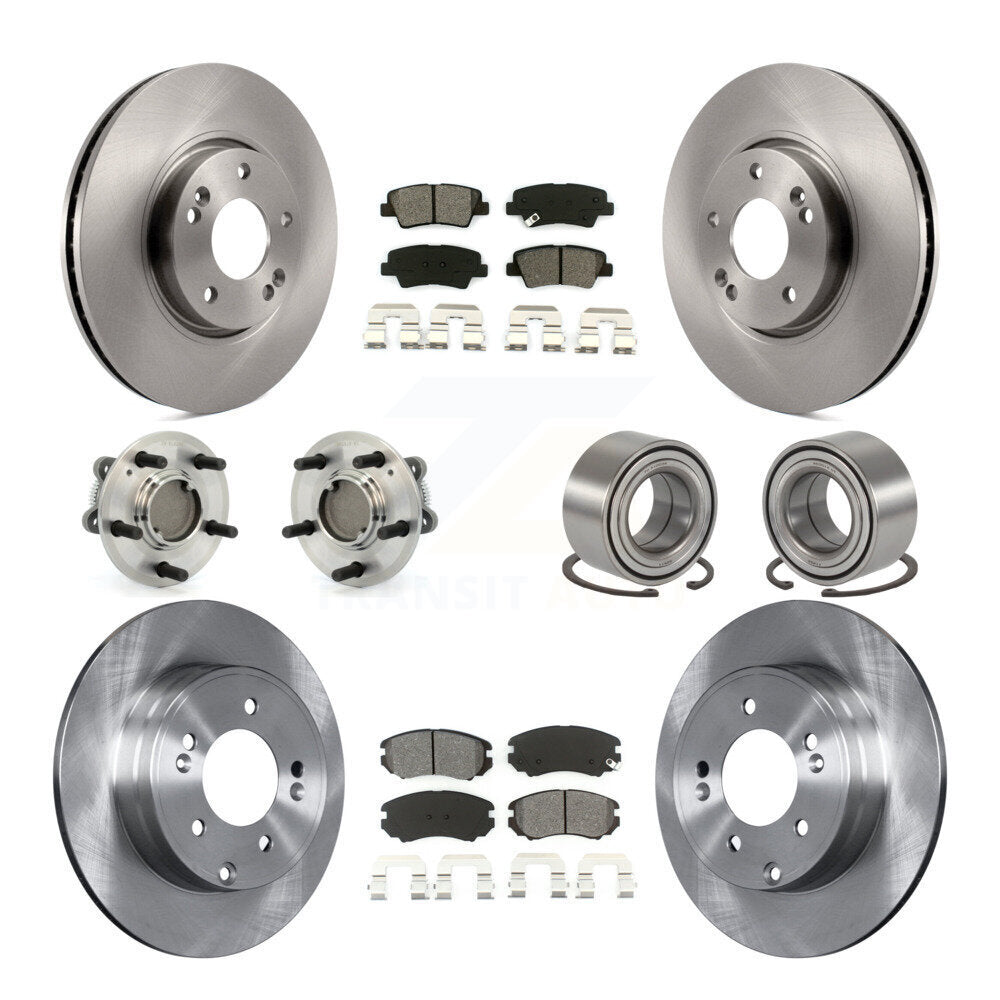 [Avant + Arrière] Kit de Roulement de roue pour Hyundai Sonata 3.3L KBB-106607