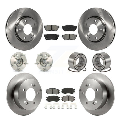 [Avant + Arrière] Kit de Roulement de roue pour Kia Sportage Hyundai Tucson FWD KBB-106610